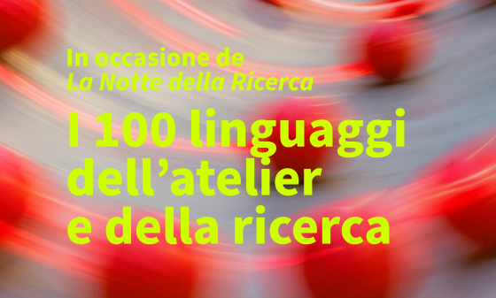 Image  Venerdì 25 settembre: I 100 linguaggi dell’atelier e della ricerca